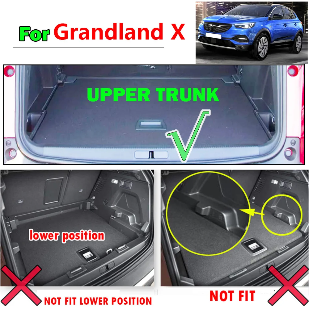 Индивидуальные загрузки лайнер грузовой поднос для Opel Vauxhall Grandland X 2017 2018 2019 2020