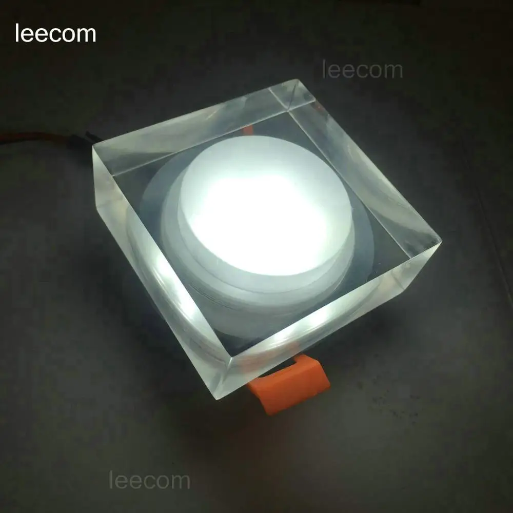 2018 rgb светодиодный светильник 3w5w 7wLed квадрат вниз потолочный Ac85 265v светодиодные