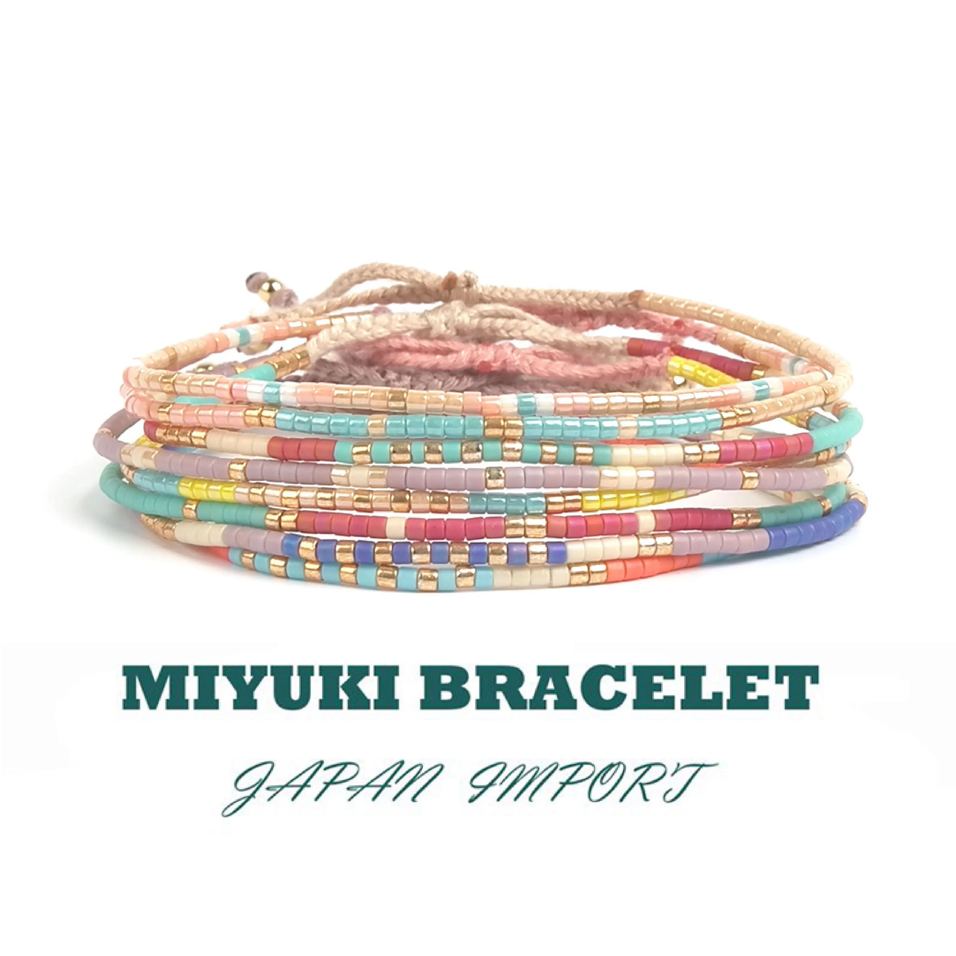 11 разноцветных бусин Miyuki браслет для женщин ручной работы настраиваемый Шарм Бохо этнические ювелирные изделия ручной работы жемчуг ропехаин Pulseras