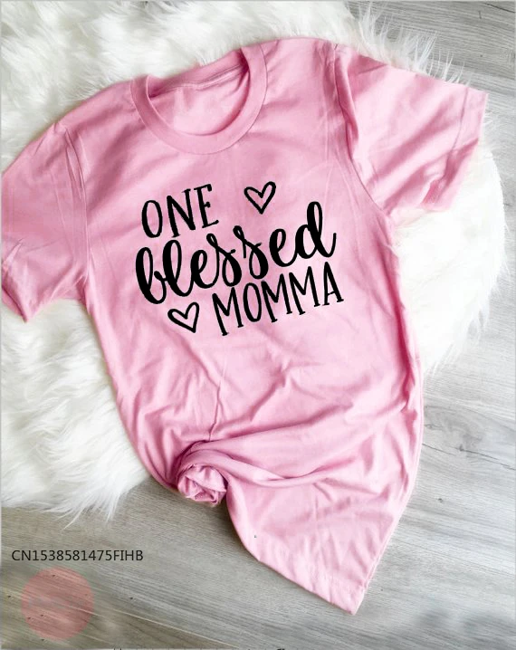Øl Byblomst Mirakuløs One Blessed Momma Hipster Funny Premium T Shirt Moma Easter Tee Mom Jesus  Blessed Slogan Girl Gift Tops Popular Stylish T Shirts|T-Shirts| -  AliExpress