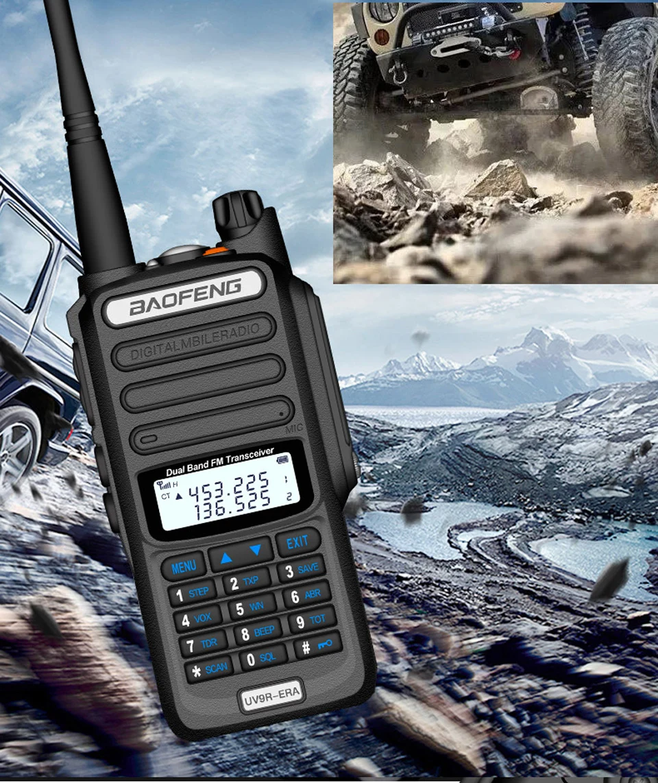 Baofeng UV 9R ERA Plus Walkie Walkie Two Way Radio 18W