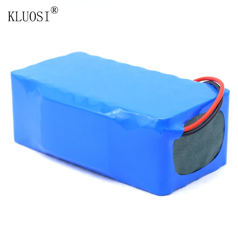 KLUOSI 36V 10S5P 16Ah 1200W High Power&capacity Li-ion Battery Pack for Electric Car Bicycle Motor Scooter 35A Balanced BMS