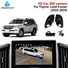 Smartour 360 stopni widok z lotu ptaka System panoramy widok przestrzenny System specjalny dla Toyota Prado Land Cruiser wideorejestrator samochodowy nagrywanie