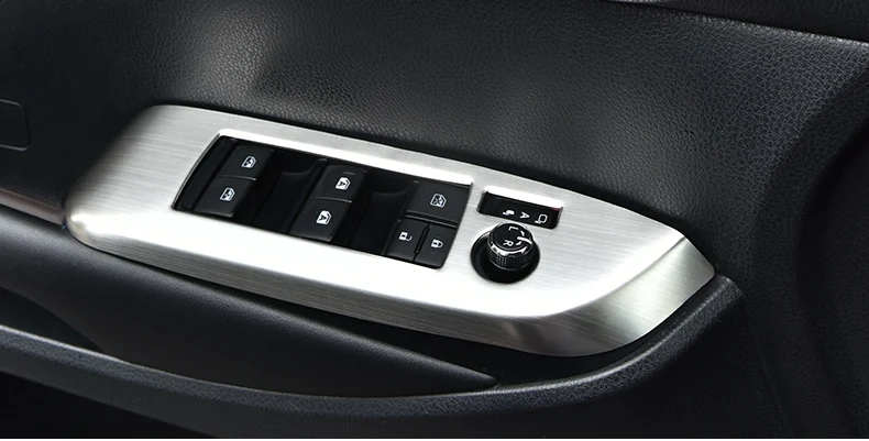 BeingWins автомобильный Стайлинг для Toyota Highlander 15-19 интерьер дверные ручки Крышка отделка наклейки для дверного кармана декоративные авто аксессуары