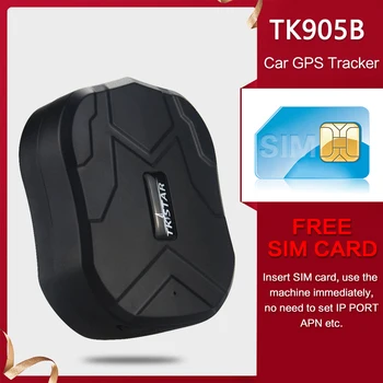 

Multi-function Car Tracking Device TK905B Smart GPS Tracker With 10000mAh Battery Waterproof Long Standby Time Overspeed Alarm