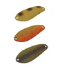 HISTOLURE Fishing Lure spoon 3g 32mm S-shaped Sequins Baits Trout Bait  Spoon Metal Lure single hook Artificial Bait ► Photo 3/6