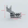 INDUSTRIAL SEWING MACHINE ROLLER FOOT High Shank PVC Leather For Singer Juki SPK-3 presser foot ► Photo 3/3