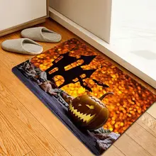 Хэллоуин Тыква декоративный коврик анти-ковры для скольжения коврики для лестницы кухонный Придверный коврик ковер для спальни домашний декор коврики