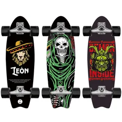 81cm Highly Smooth Carver Surf Land Skateboard Longboard For Street Brushing Carving CX4 Professional Maple Cruiser Skate Board