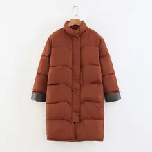 Большие Длинные пуховики для женщин, зимний Повседневный теплый светильник, пуховики, высокое качество, длинный стильный пуховик, большие размеры