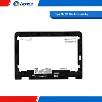 

01LW707 NV116WHM-N45 V3.0 For Lenovo ThinkPad Yoga 11e 5th Gen 11.6" LCD Touch Screen Assembly SD10M34106