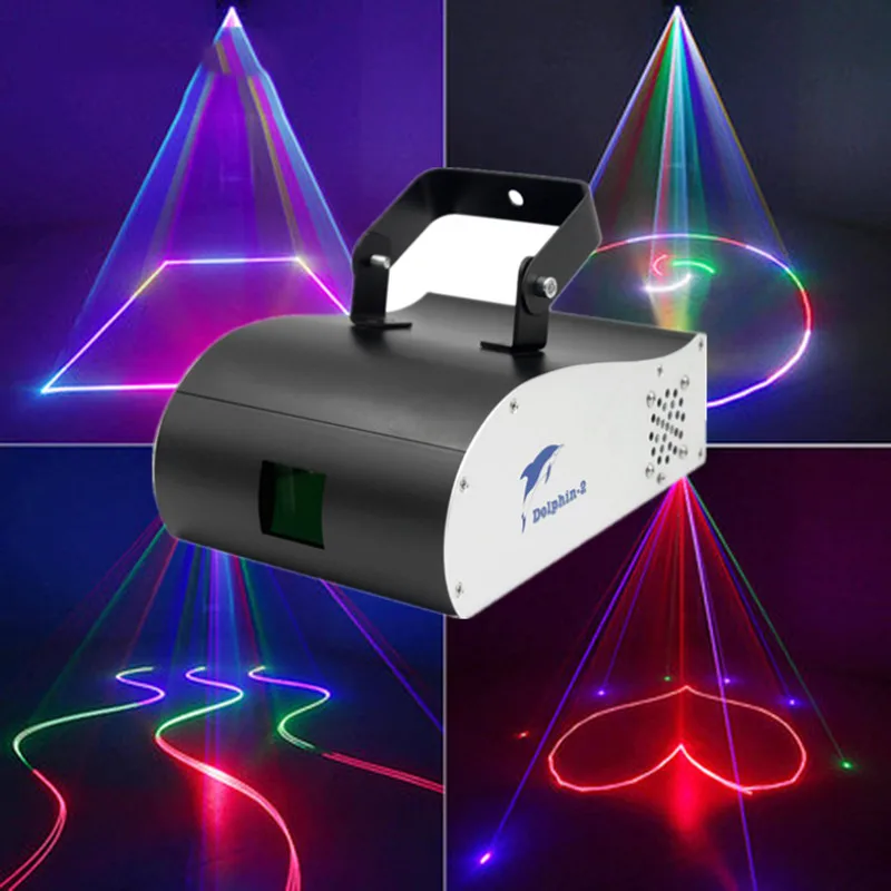 

LED Laser Projector Light Stage Projector Disco Christmas Party Decoration beam DJ Light 3D Effect laser