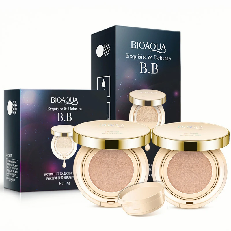 Подушка BB Cream CC увлажняющий натуральный макияж консилер грунтовка отбеливающая