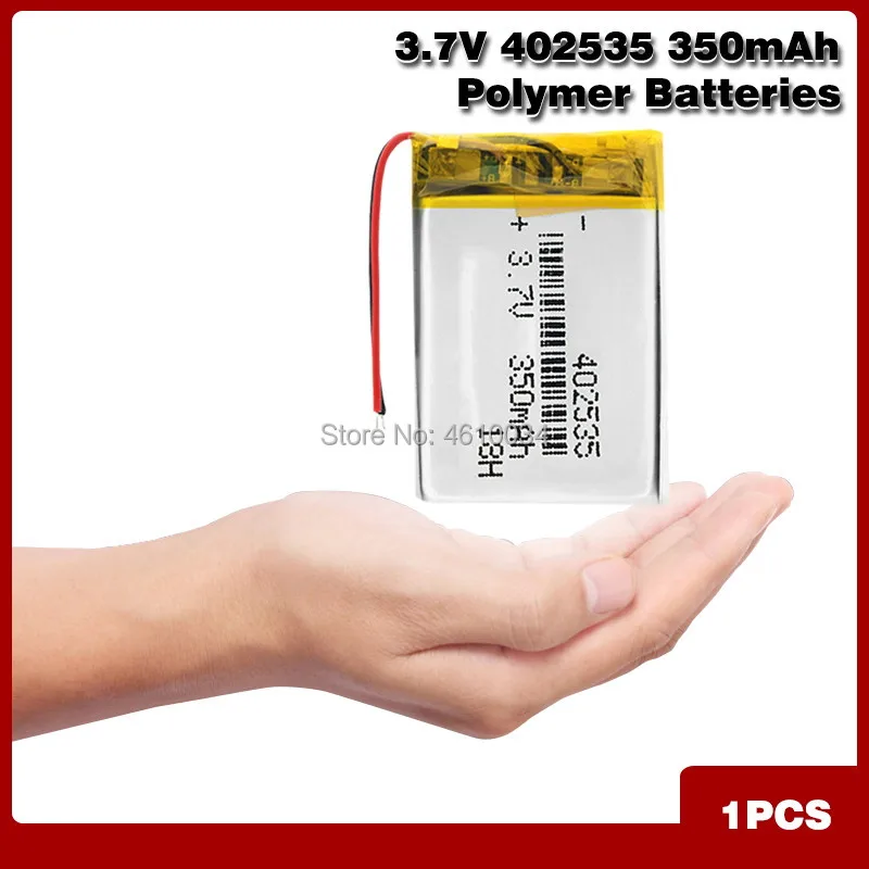 402535 350mah Lipo cells 3 7 V литиевая полимерная аккумуляторная батарея для MP3
