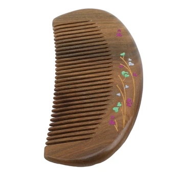 

Anti-Static Pocket Wooden Comb Wood Hair Comb Hair Salon Styling Tools Hairdressing Hair Care Barbers Handle Brush