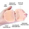 2pcs Breathable Sofe Forefoot Pads Foot Pain Relief Silicone Ball of Foot Cushion Insoles Prevent Foot Corn Callus Blisters Z792 ► Photo 2/6