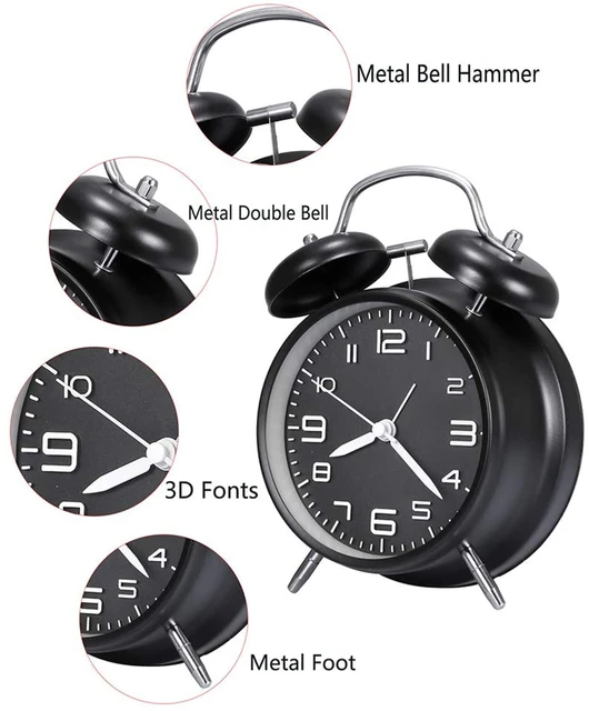 Twin Bell Alarm Clock 4