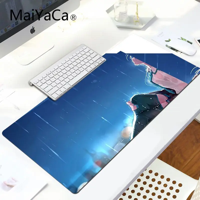 MaiYaCa мой любимый 3d Аниме силиконовый коврик для мыши игровой ноутбук игровой Lockedge мыши коврик для мыши игровой коврик для мыши - Цвет: LockEdge 30X90cm