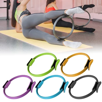 

Fitness Equipment Mancuernas Yoga Ring Pilates Ring Workouts Exercise Fitness Resistance Bands Training Circle Gym Equipment