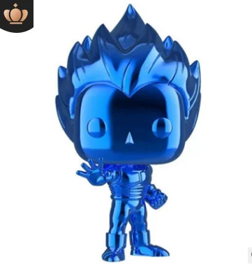 Funko pop Dragon Ball Z Dead Yamcha PORUNGA Супер Саян Гоку Golden Frieza большое Вегета Виниловая фигурка Коллекционная модель игрушка - Цвет: 154blue