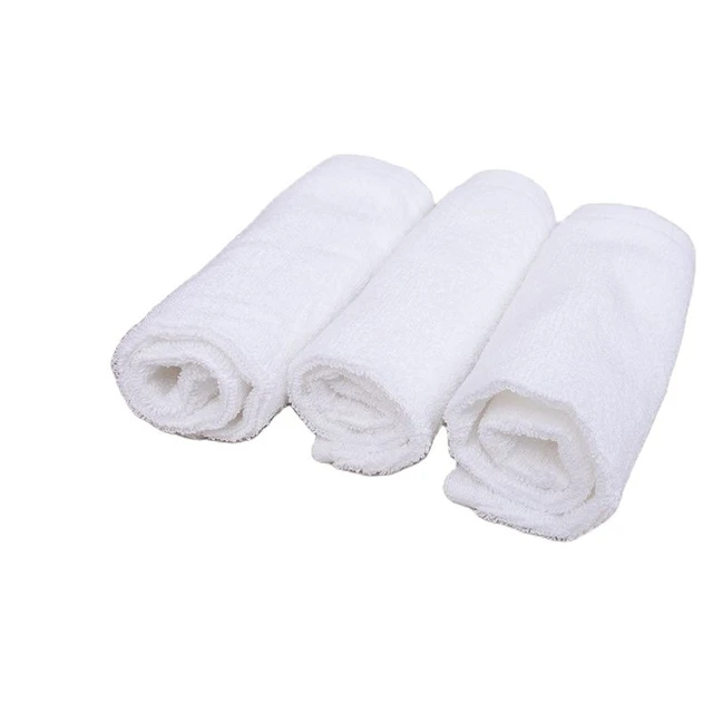 10pcs/lot Good Quality White Cheap Face Towel Small Hand Towels