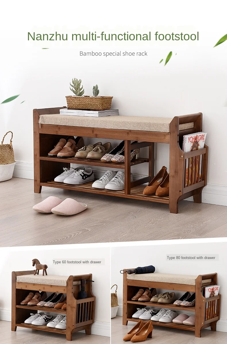 shoe cabinet for sale on B European Shoe Bench Shoe Cabinet Home Door Wearing Shoes Lockers Modern Minimalist Seated Shoe Rack Aliexpress