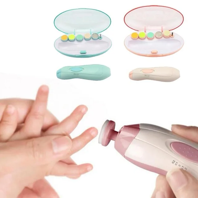 

Newborn Safe Electric Nail Clipper Cutter Baby Nail Trimmer Manicure Pedicure Clipper Cutter Scissors Kids Infant Nail Care
