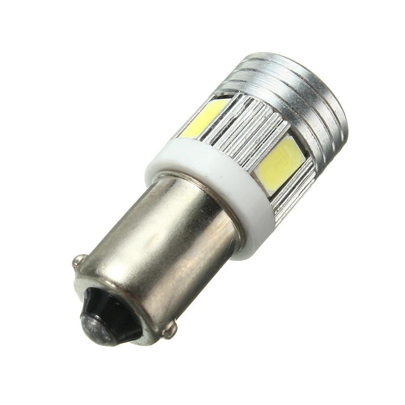 DC 12V 5730 5630 T4W BA9S 120LM 1 2 W 6 автомобильный СВЕТОДИОД SMD супер белый внутренний боковой