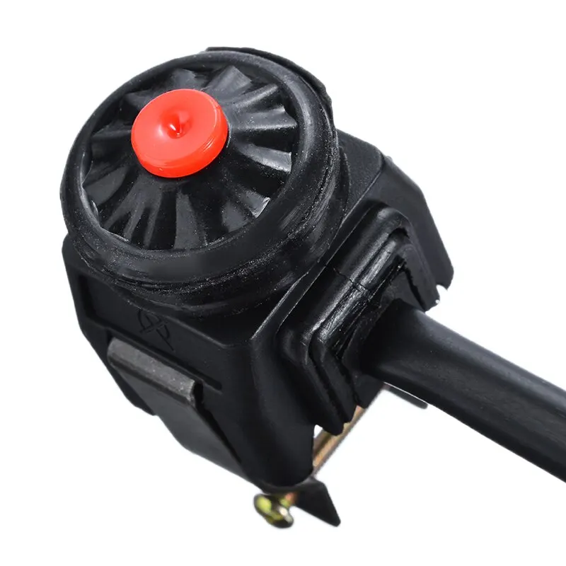 1pc Motorcycle Kill Stop Switch Red Push Button Horn Starter For Dirt Bike KTM ATV 22mm 7/8