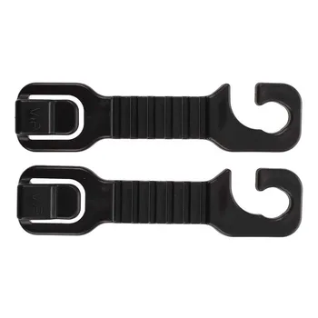 

Black Plastic Pot Hooks for Car Seat Headrest Backrest