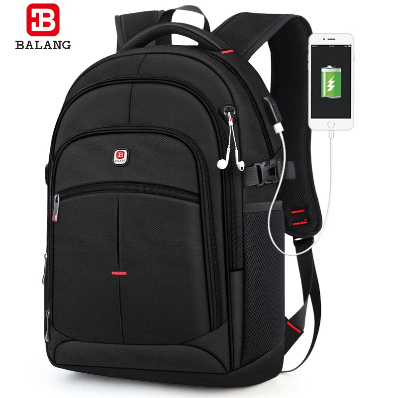 

2019 BALANG Laptop Backpack Men Women Bolsa Mochila for 14-17Inch Notebook Computer Rucksack School Bag Backpack for Teenagers