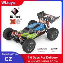 Wltoys Xks 144001 Rc Auto 60 Km/h Hoge Snelheid 1/14 2.4Ghz Rc Buggy 4WD Racing Off-Road Drift auto Rtr Speelgoed Kid