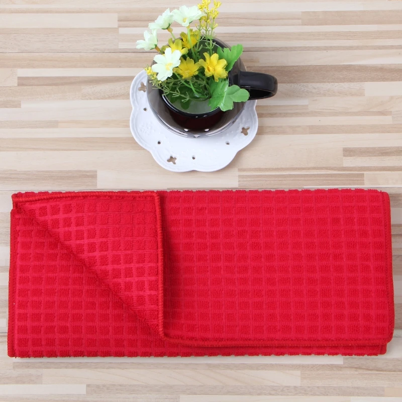 38x51 см микрофибра коврик для сушки для кухонной подушки коврик посуда случайный цвет