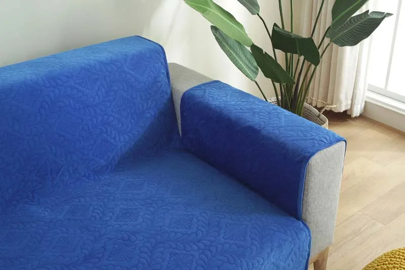 Чехол для дивана двусторонний чехол для дивана для домашних животных детская мебель протектор противоскользящие водонепроницаемые эластичные ремни