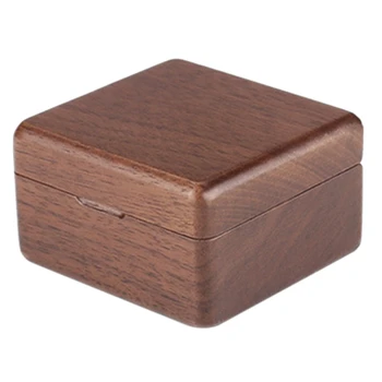 

Wood Wedding Ring Box Personalized Wedding Gift Valentines Engagement Box