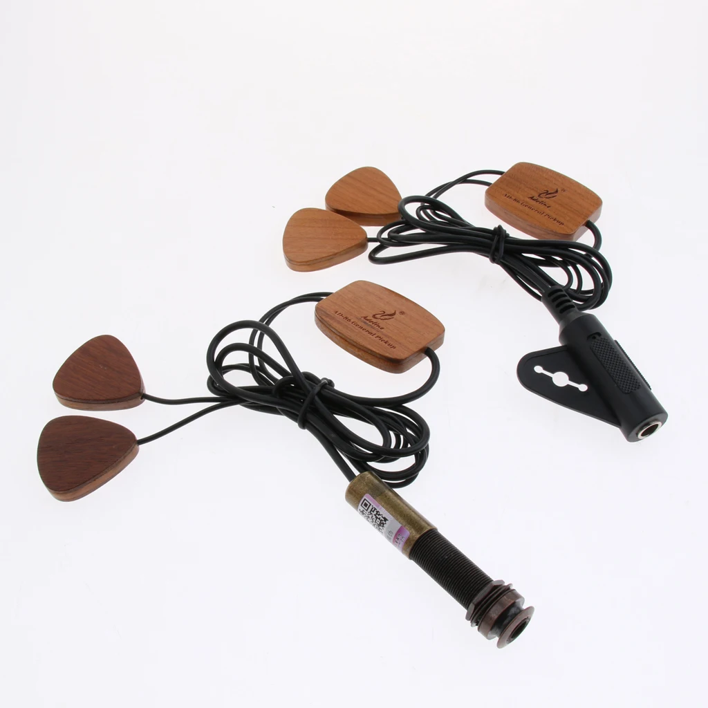 

Adeline AD86 Classical Guitar Pickup with 6.35mm Endpin Jack for Guitar Ukulele Violin Mandolin
