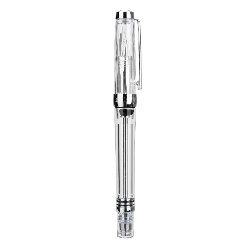 

Mayitr 1Pc Fountain Pen140mm Fountain Pen Vaccum Filling Fountain Pen 0.38mm Extra Fine Nib For Writing