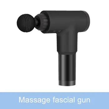 

Black Physiotherapy Muscle Massage Gun Health Massage Deep Relaxation Device High Frequency Vibration Impact Fascia Gun