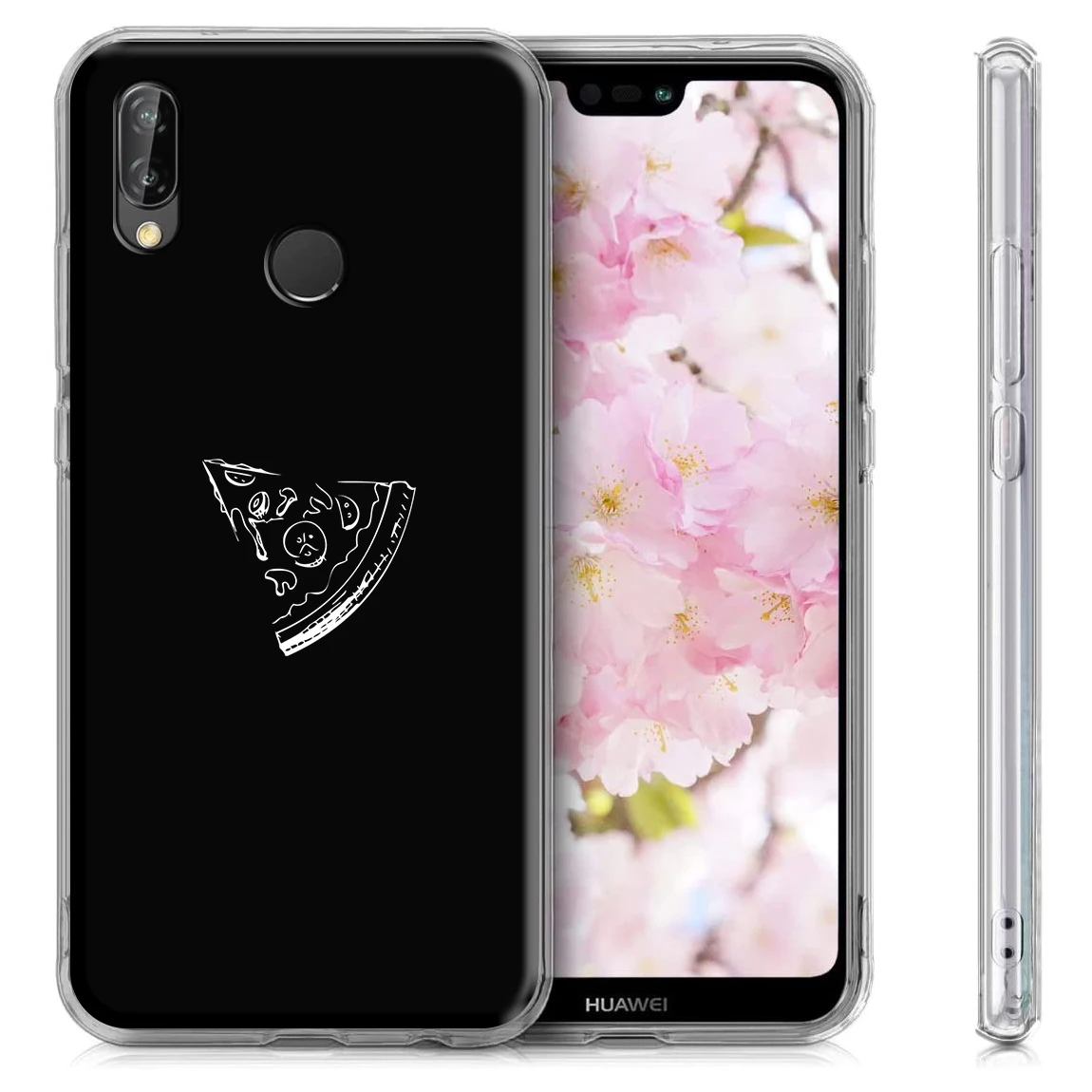 Силиконовый чехол с забавной пиццей для Huawei P Smart P10 P20 P30 P8 P9 Lite Pro 2019|Бамперы| |