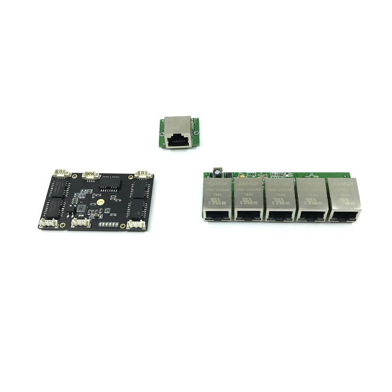 5 портовый неуправляемый 10/100M промышленный модуль коммутатора Ethernet плата PCBA