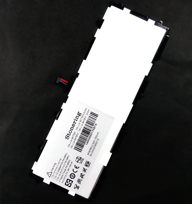 Аккумулятор Stonering 7000 мАч для Samsung Galaxy Note 10 1 Tab 2 P5100 P5110 P7500 P7510 N8000 N8010 SP3676B1A(1S2P)|battery for