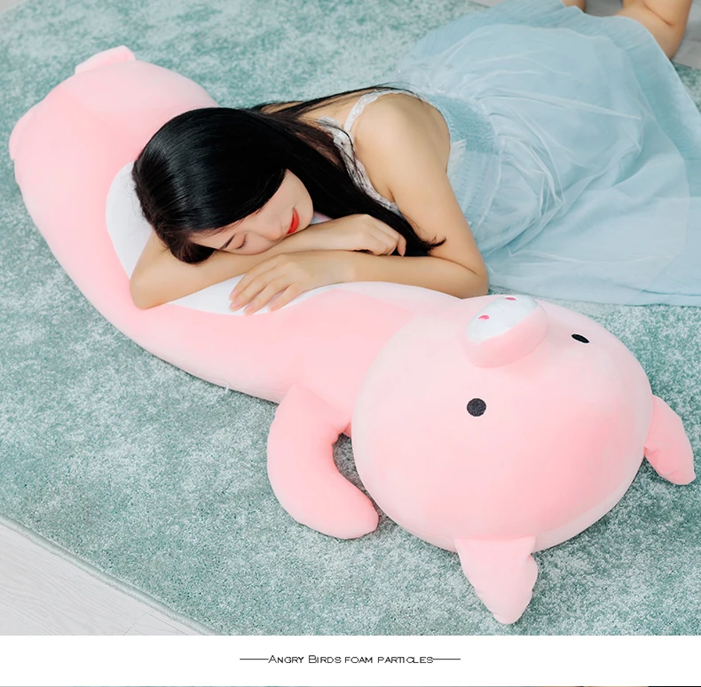 Dog Pillow Stuffed Animals Pillow Pig Rabbit Cushion Birthday Girl Doll Toy Kids Gift