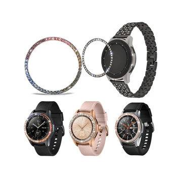 

Diamond Watch Bezel For Samsung Galaxy Watch 46mm 316L Stainless Steel Diamond Watch Cover For Samsung Galaxy Watch 42mm Case