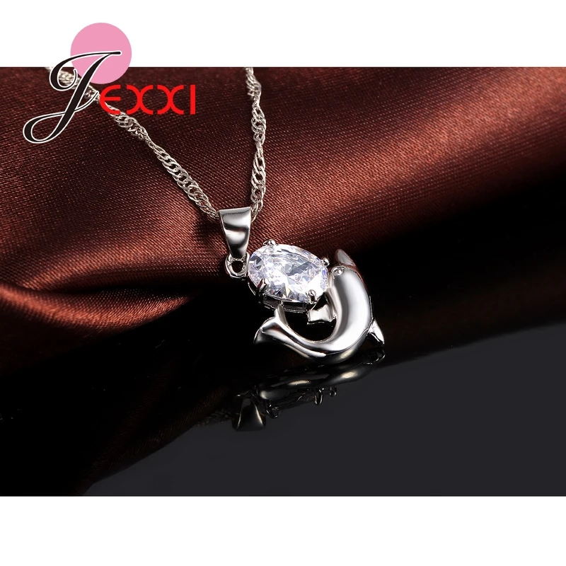 JEXXI-Pretty-CZ-Cubic-Zirconia-Jewelry-Set-925-Sterling-Silver-Romantic-Dolphin-Pendant-Necklace-Earrings-Set (2)
