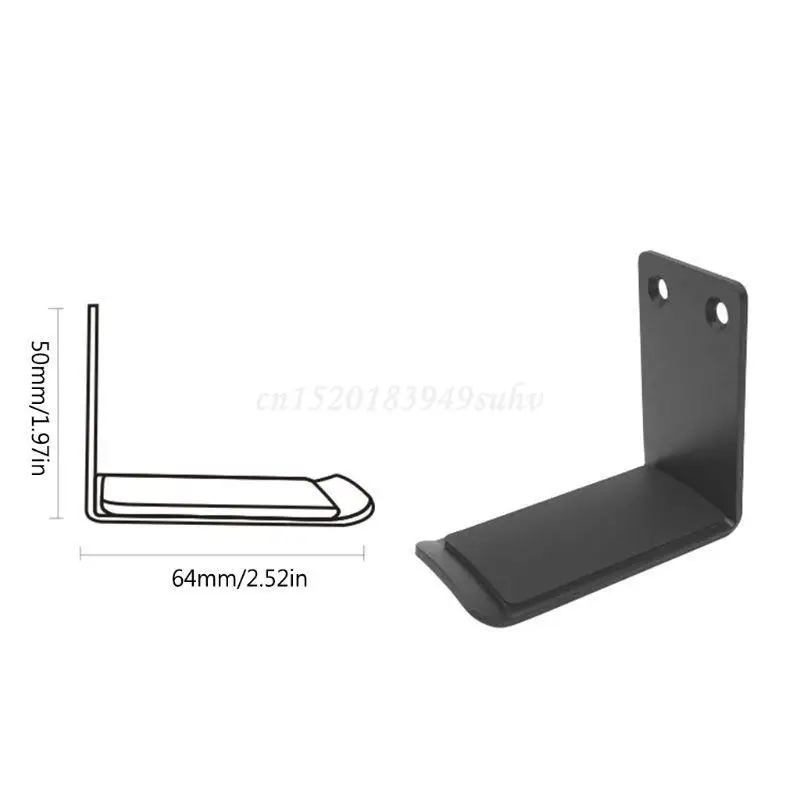 Aluminum Alloy Headphone Hanger Holder Wall Mount Headset