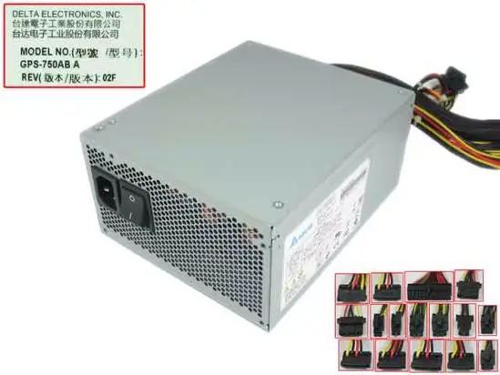 

Delta Electronics GPS-750AB Server Power Supply 750W PSU