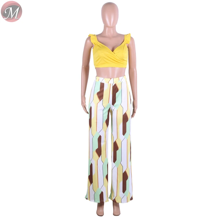 9032114 The new summer 2019 hot style bohemian two-piece set