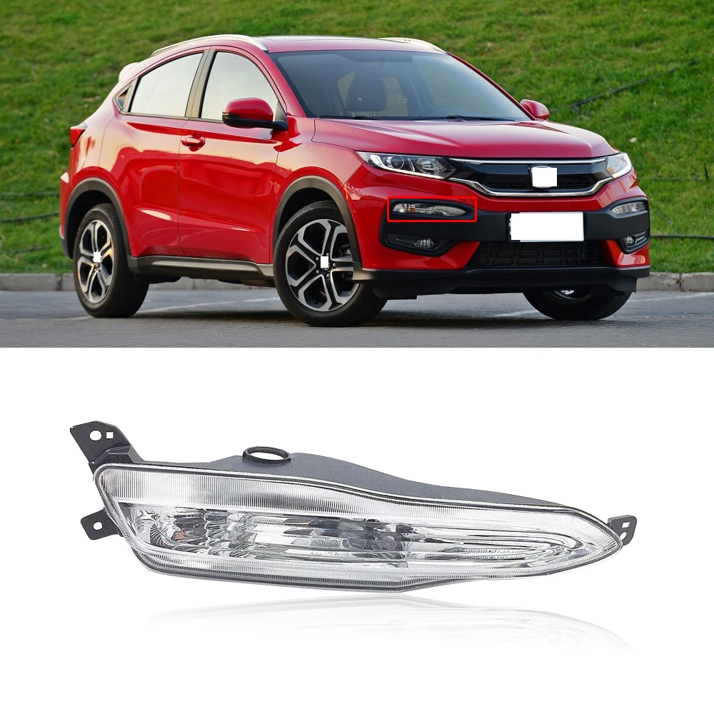 CAPQX для HONDA HRV / VEZEL XRV 2015-2018 переднего бампера Туман светильник бег лампа