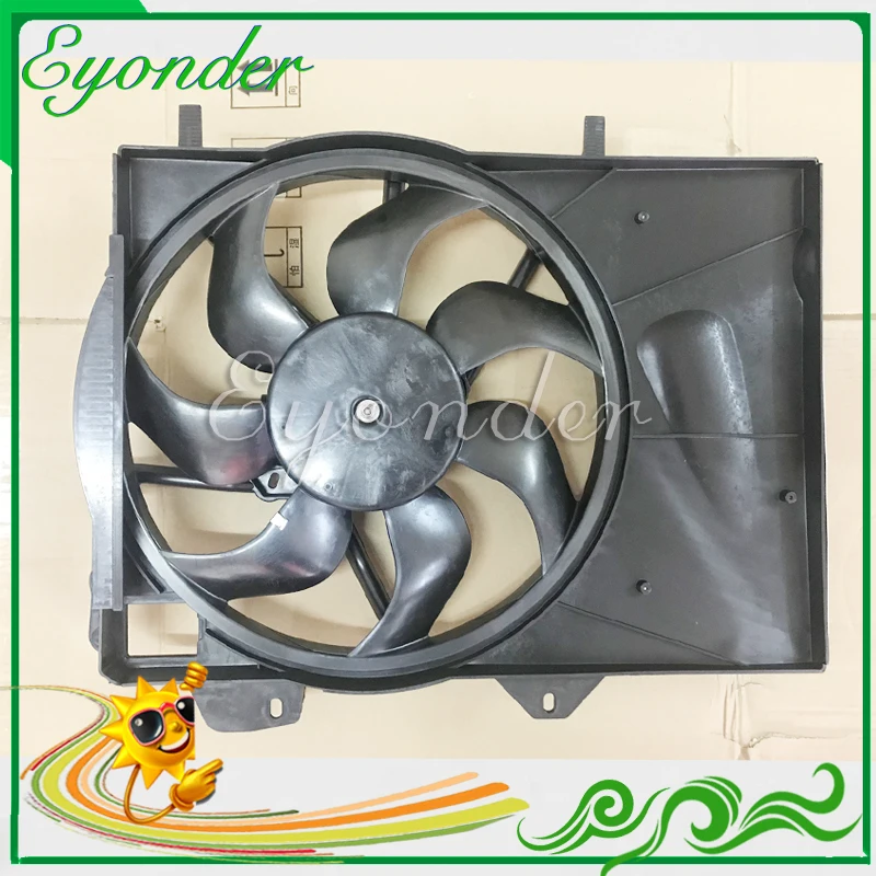 Engine Radiator Cooling Fan For Citroen C3 C2 Ds3 Peugeot 1007 207 208