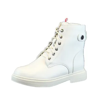 

Short boots women's autumn shoes 2020 new spring and autumn ins tide shoes increase British style autumn thin Martin boots